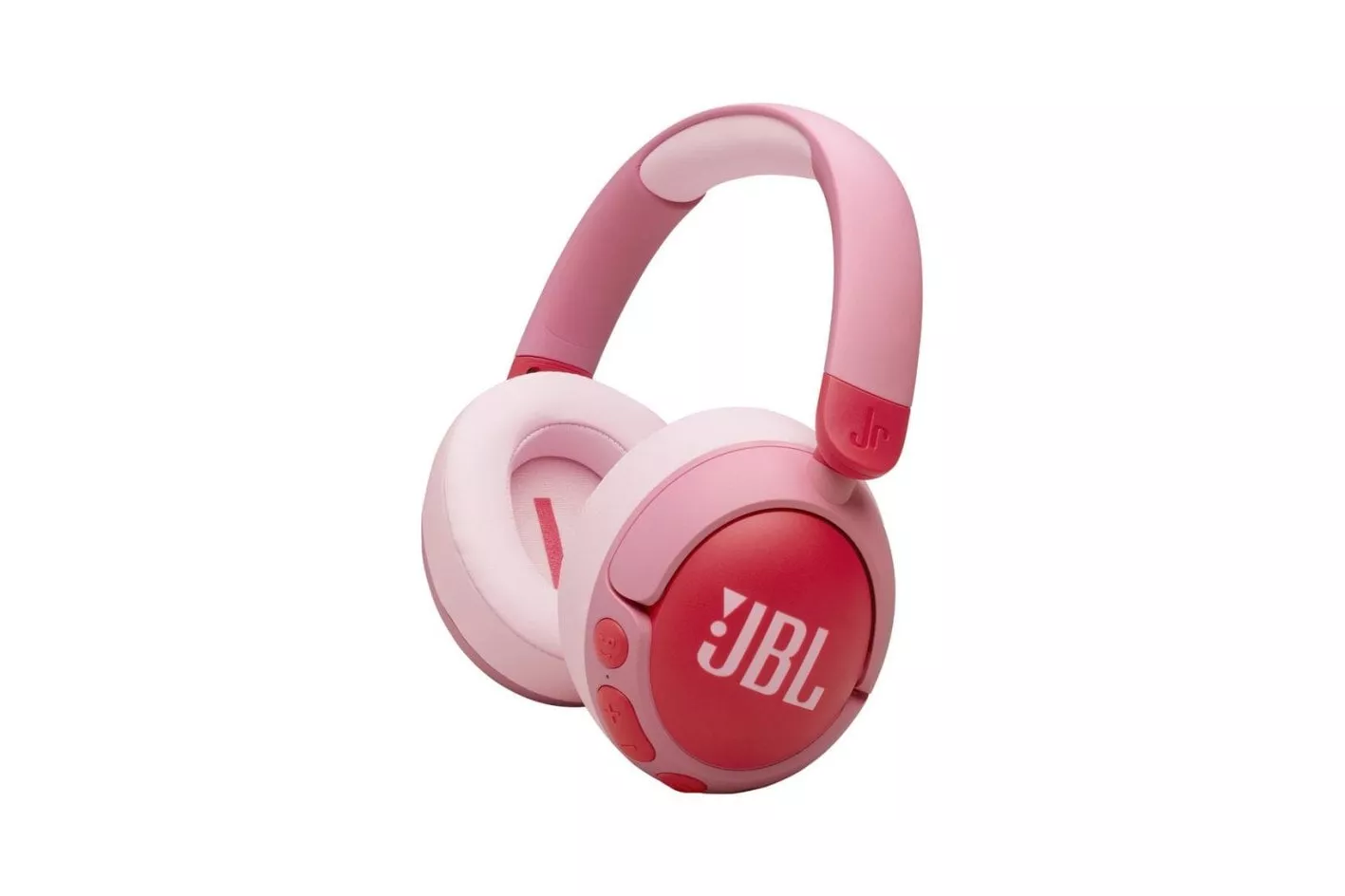 Auriculares JBL Junior 470NC inalámbricos Bluetooth con Cancelación de Ruido para niños, micrófono, control parental y plegables, color rosa
