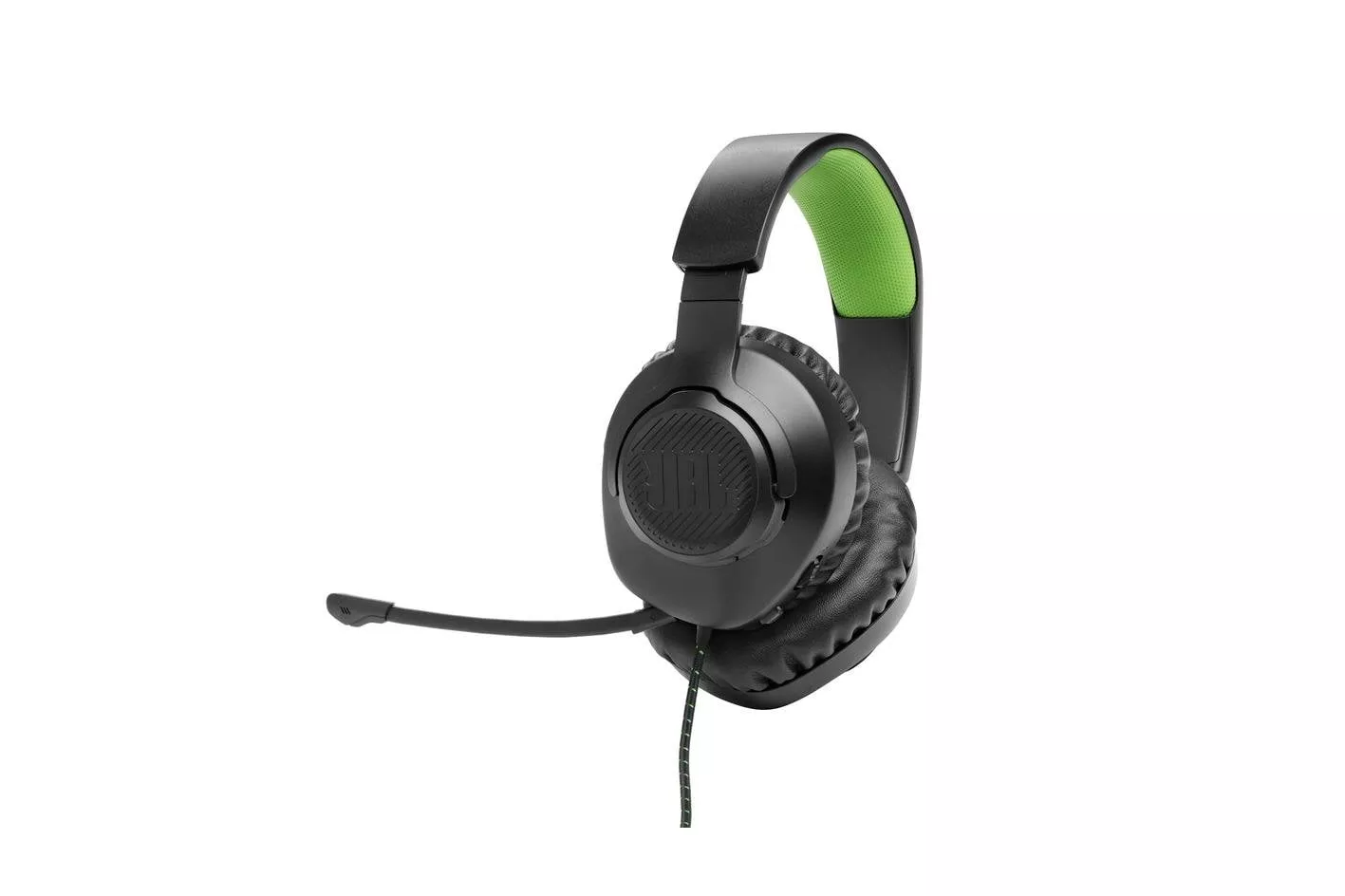 Auriculares JBL Quantum 100X con cable Jack 3,5 mm para gaming con micrófono extraíble negros