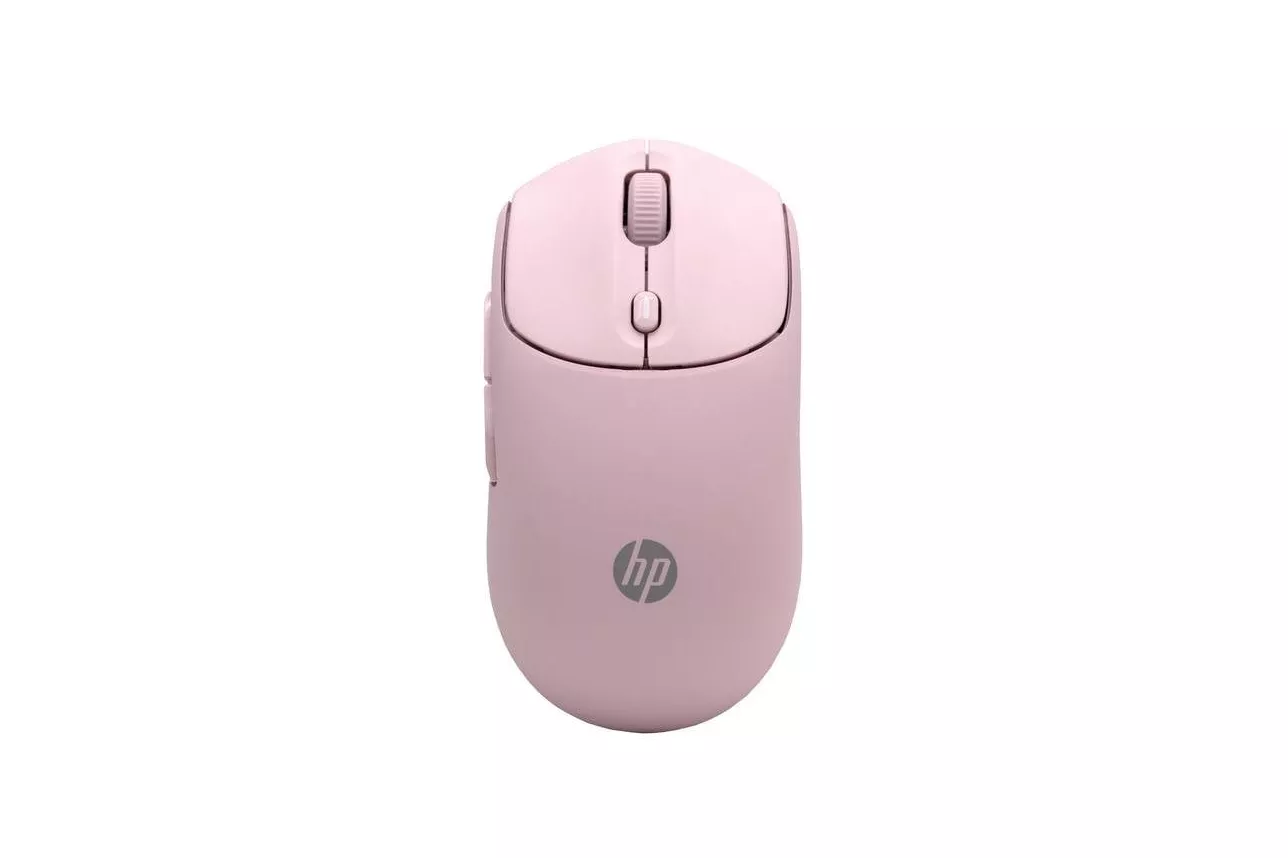 Ratón HP 400 Inalámbrico Dual 6000 DPI Rosa Clic Silencioso Ambidiestro