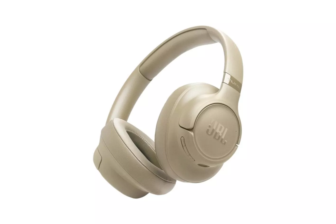Auriculares JBL Tune 730BT inal&aacute;mbricos Bluetooth para llamadas y m&uacute;sica, plegables beige