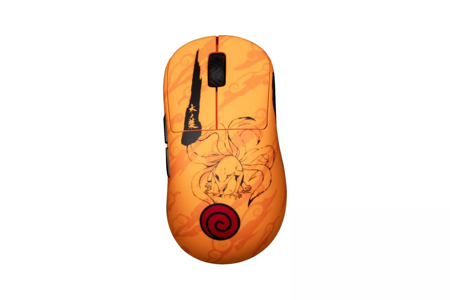 Rat&oacute;n Konix Naruto 80389000014 Inal&aacute;mbrico USB-C 26000 DPI Naranja RGB 7 Botones