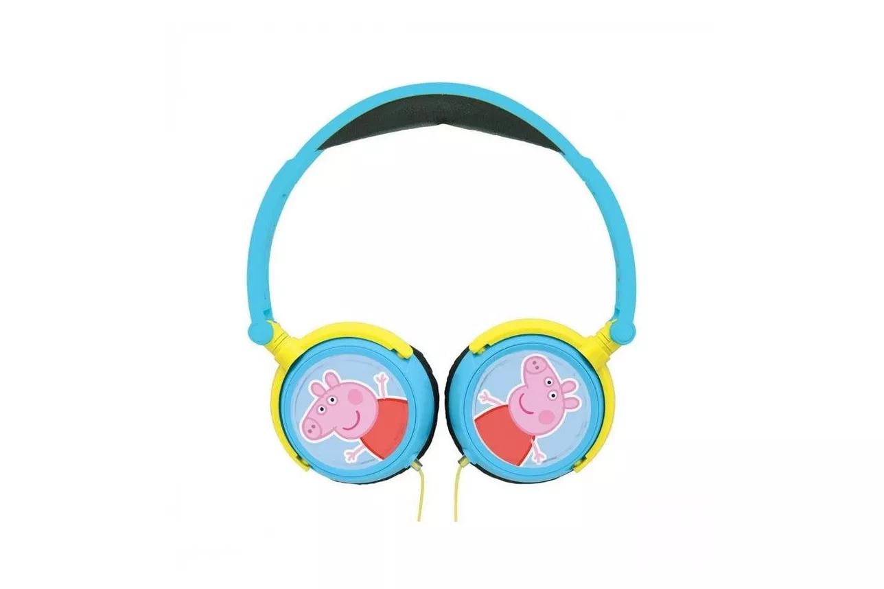 Auriculares LEXIBOOK HP015PP-00 con cable jack 3,5 mm para m&uacute;sica, plegables, infantiles, multicolor