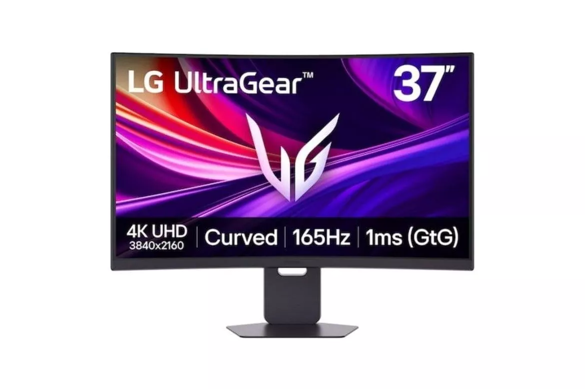 Monitor LG 37G800A-B 37" UltraHD 4K 165Hz VA Curvo 1 ms HDR600 USB-C 65W