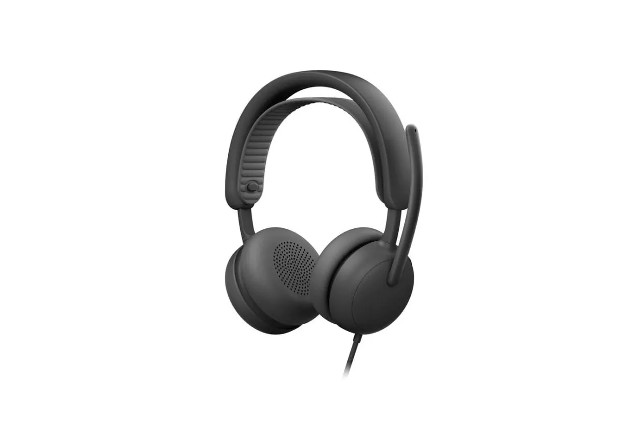 Auriculares Logitech Zone Wired 2 con cable USB-C/USB-A, Cancelaci&oacute;n de Ruido, Micr&oacute;fono, para llamadas y m&uacute;sica, color grafito