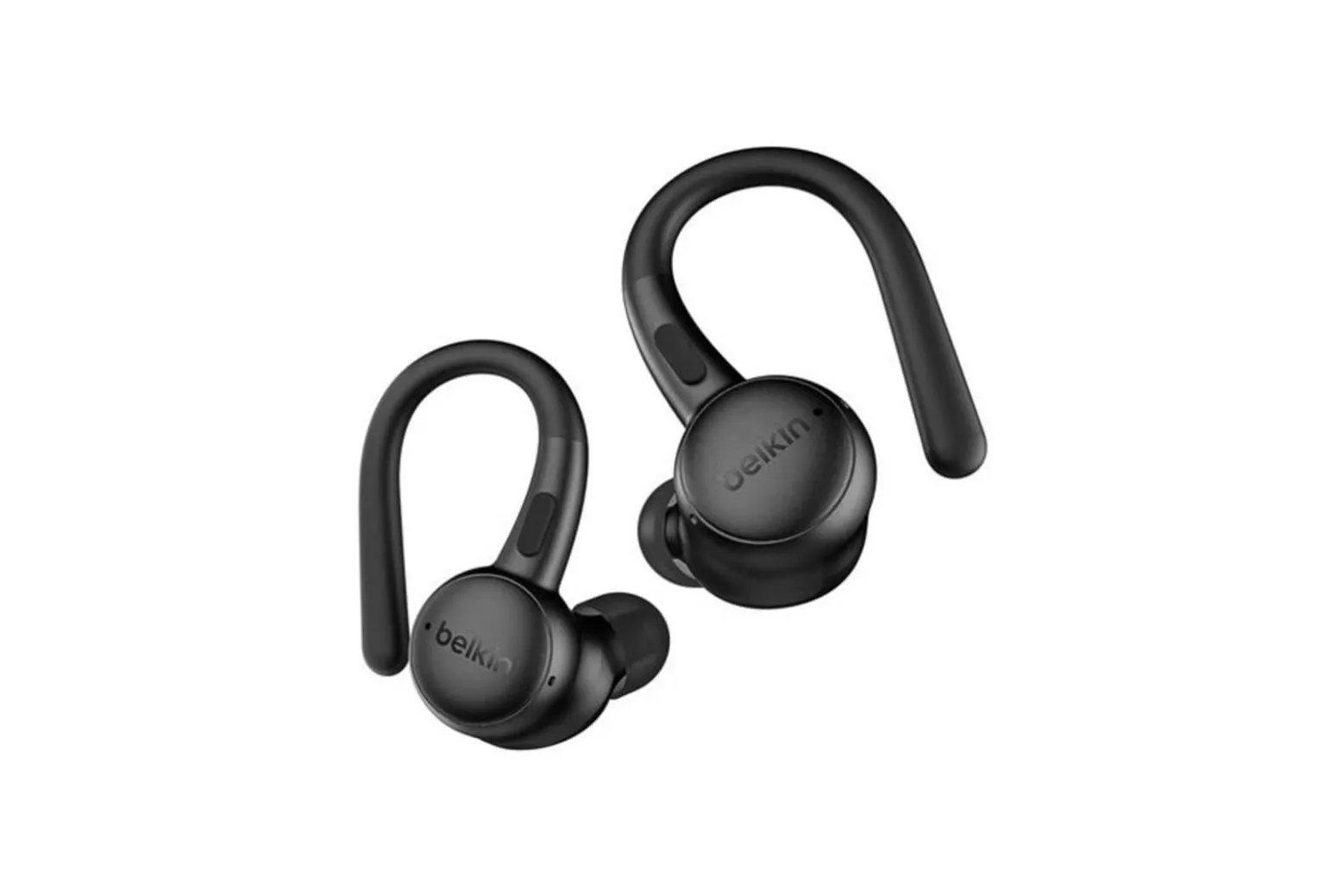 Auriculares Belkin SoundForm ActiveFit inal&aacute;mbricos Bluetooth con Cancelaci&oacute;n Activa de Ruido, micr&oacute;fono y protecci&oacute;n IP54, negros