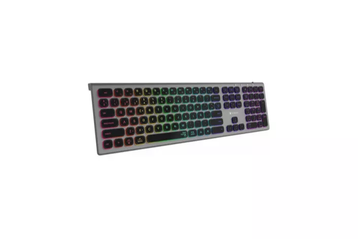 Subblim Dual Master (Gris / Negro) - Teclado inal&aacute;mbrico