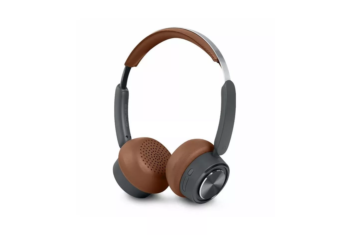 Auriculares Muse M-271 inal&aacute;mbricos Bluetooth 5.4 Hi-Fi, diadema supraaural marr&oacute;n