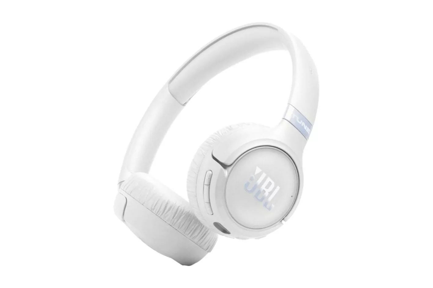 Auriculares JBL Tune 680NC inal&aacute;mbricos Bluetooth con Cancelaci&oacute;n de Ruido adaptativa, micr&oacute;fono y plegables, blancos