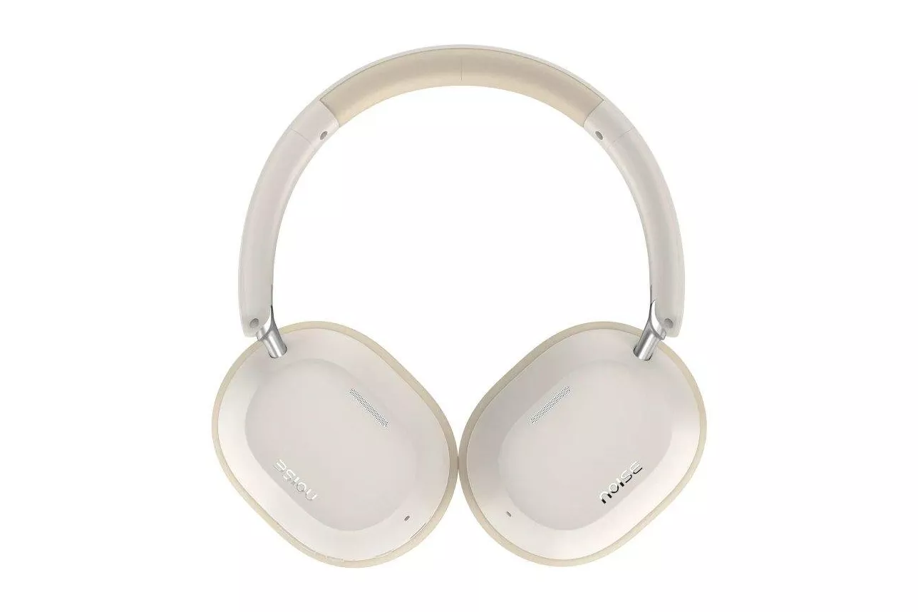 Auriculares Noise Airwave Max 5 inal&aacute;mbricos Bluetooth con Cancelaci&oacute;n de Ruido, micr&oacute;fono y control t&aacute;ctil, color beige