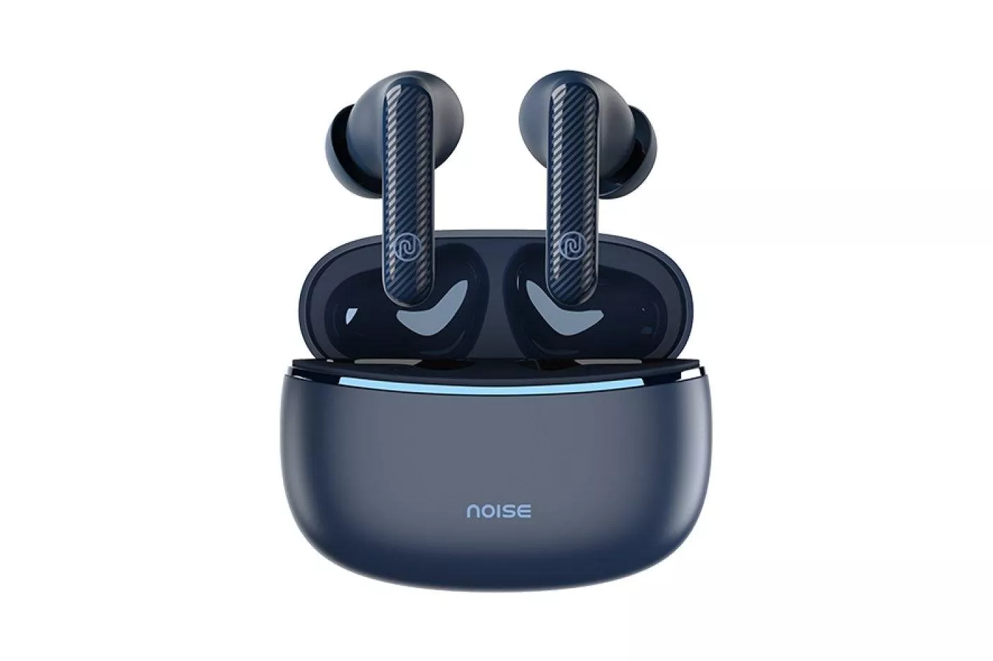 Auriculares Noise Aura inal&aacute;mbricos Bluetooth con micr&oacute;fono y control t&aacute;ctil, color azul