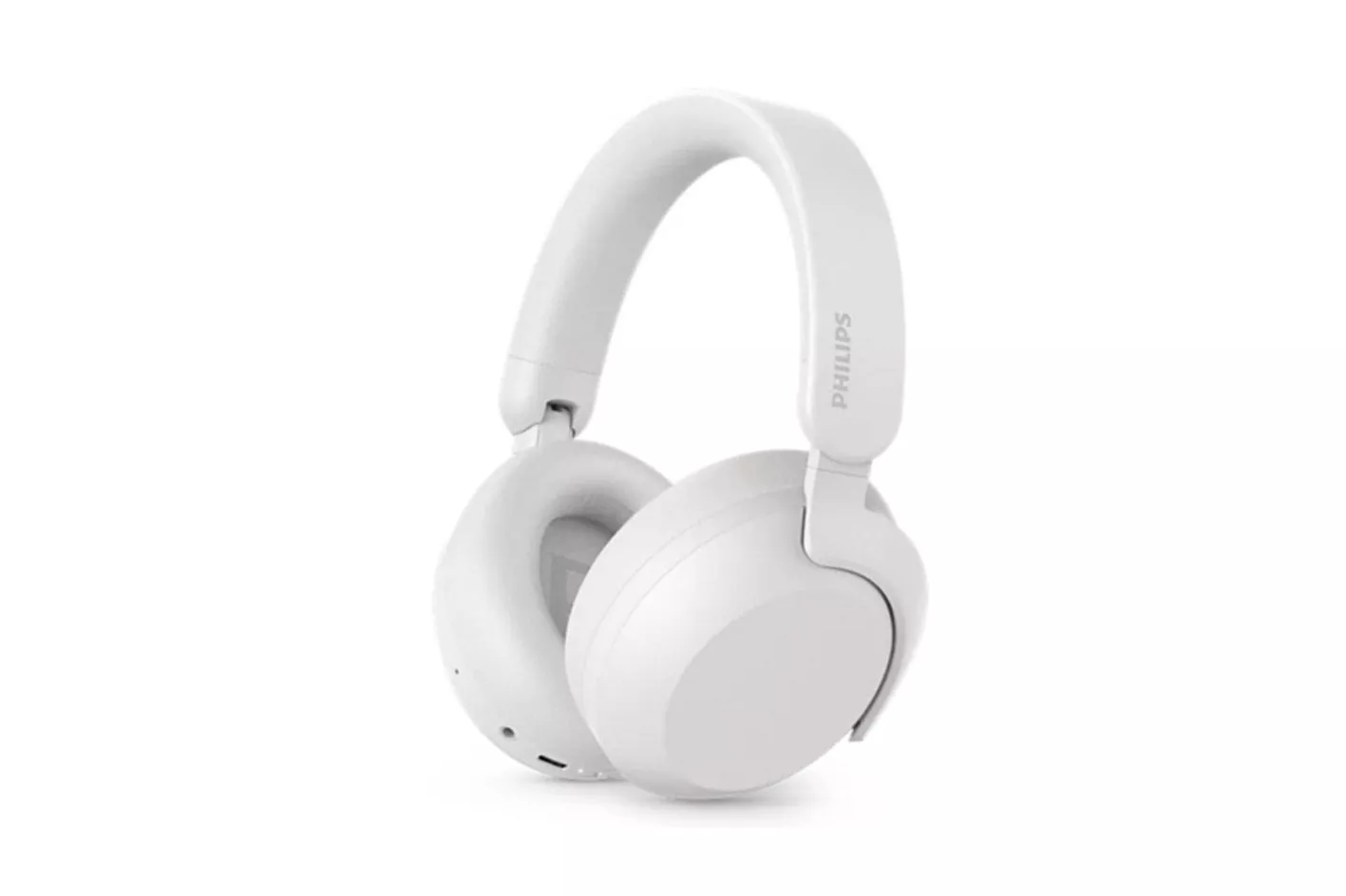 Auriculares Philips TAH8000EWT/00 inal&aacute;mbricos Bluetooth con Cancelaci&oacute;n de Ruido, micr&oacute;fono y control t&aacute;ctil, blancos