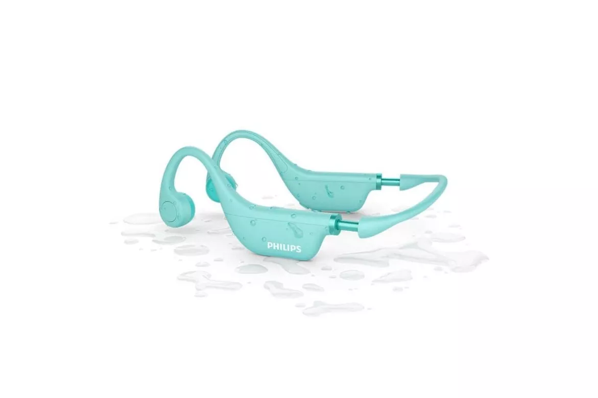 Auriculares Philips TAK4607GR/00 inal&aacute;mbricos Bluetooth deportivos con micr&oacute;fono y protecci&oacute;n IPX5 verdes