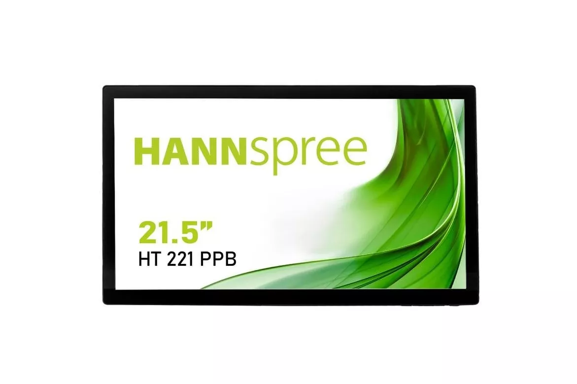 Monitor Hannspree HT 221 PPB 21,5" FullHD 60Hz VA T&aacute;ctil Altavoces VESA