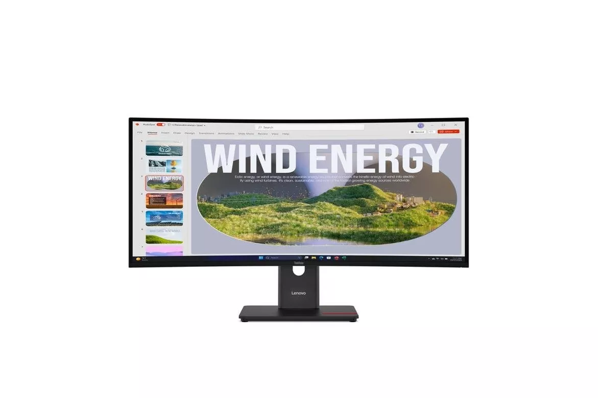 Monitor Lenovo ThinkVision T34WD-40 34" UltraWide Quad HD 120Hz VA Curvo USB-C HDR10