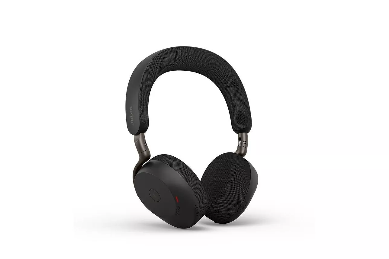 Auriculares Jabra Evolve3 75 inal&aacute;mbricos Bluetooth con Cancelaci&oacute;n de Ruido, Micr&oacute;fono IA y ANC, uso profesional, color negro