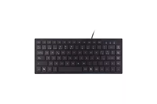 Teclado compacto con cable UNYKAch KB302 Mini (P/N 50542)