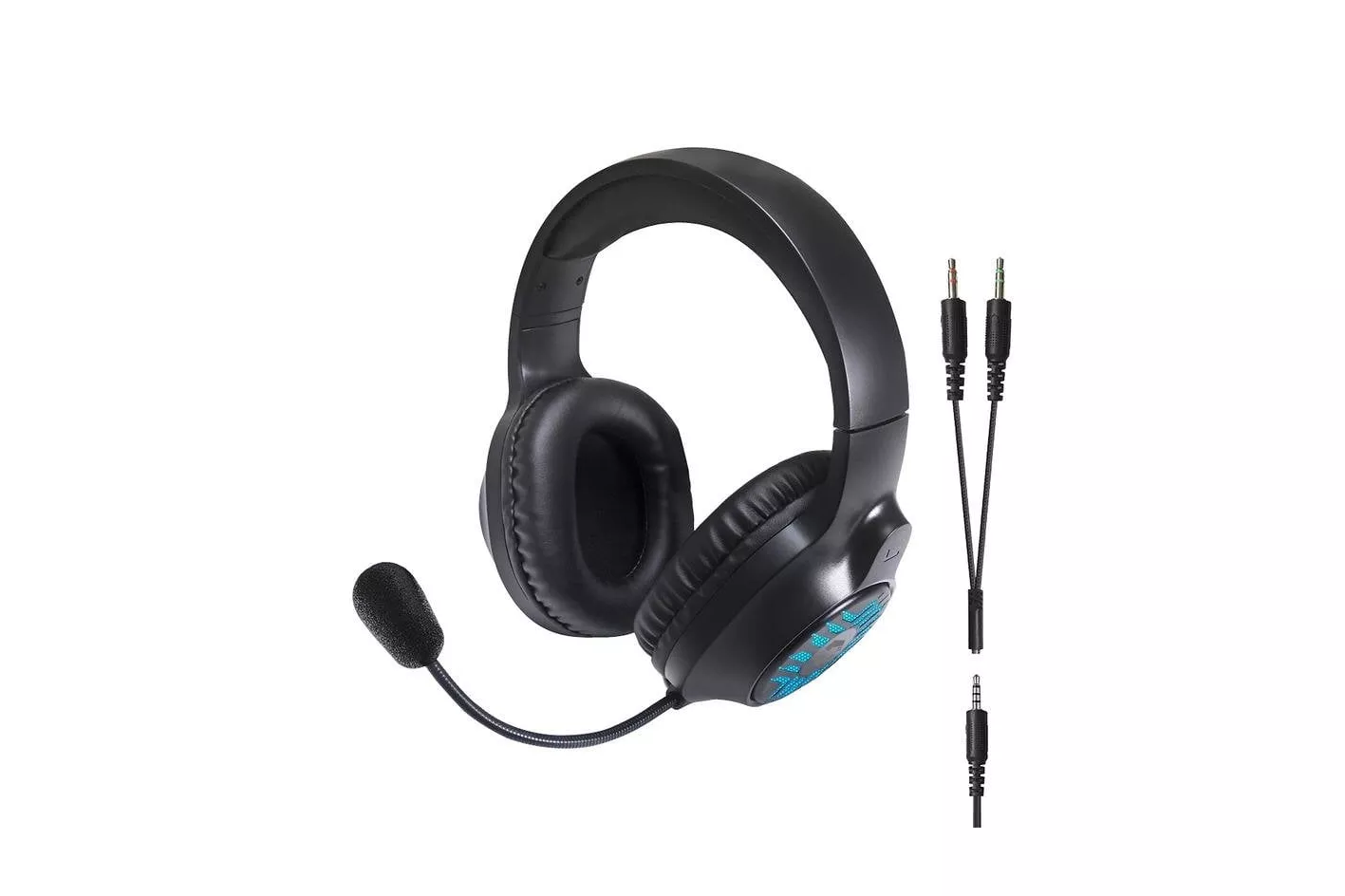 Auriculares SPEEDLINK Tyron con cable Jack 3,5 mm Gaming RGB diadema ajustable negros