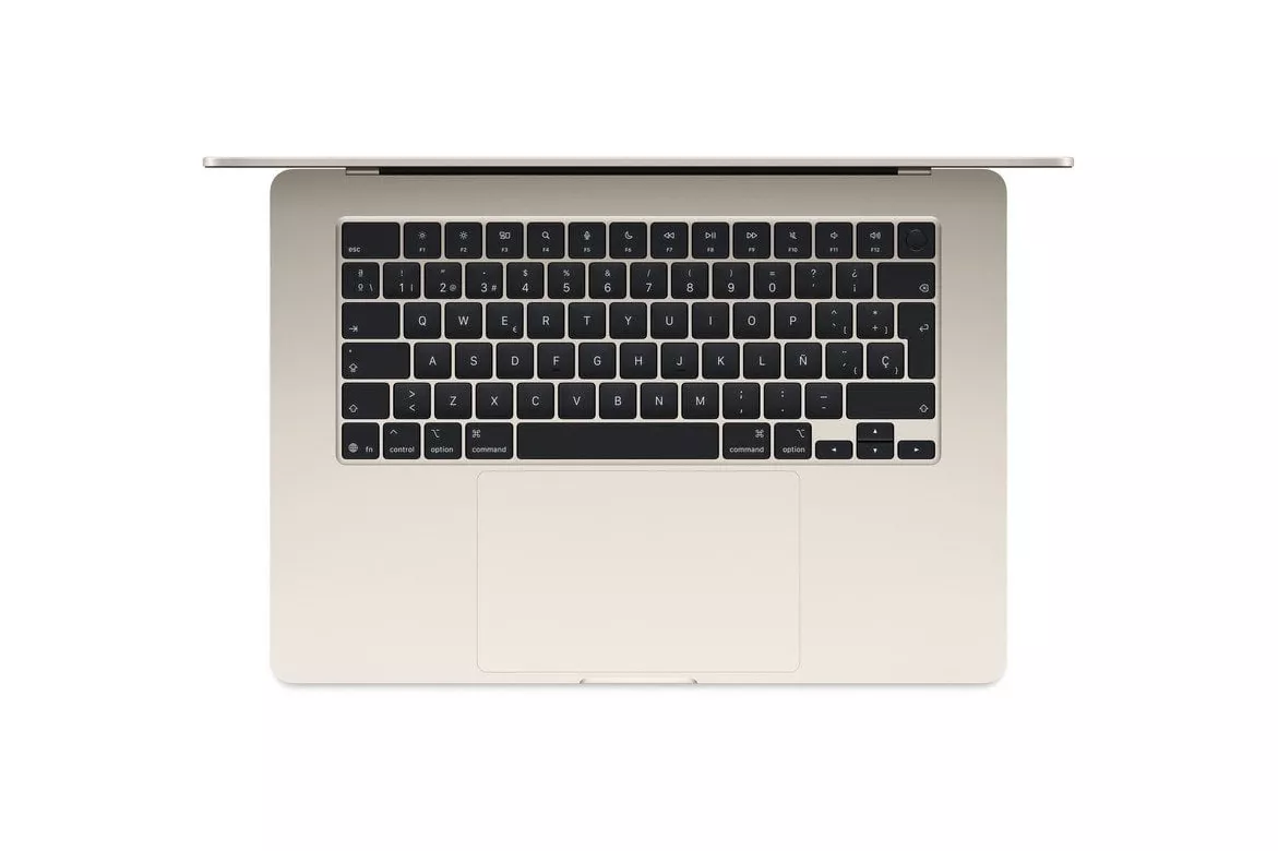 Apple MacBook Air 15,3" Apple M5 24GB 1TB SSD GPU 10 n&uacute;cleos macOS Blanco Estrella