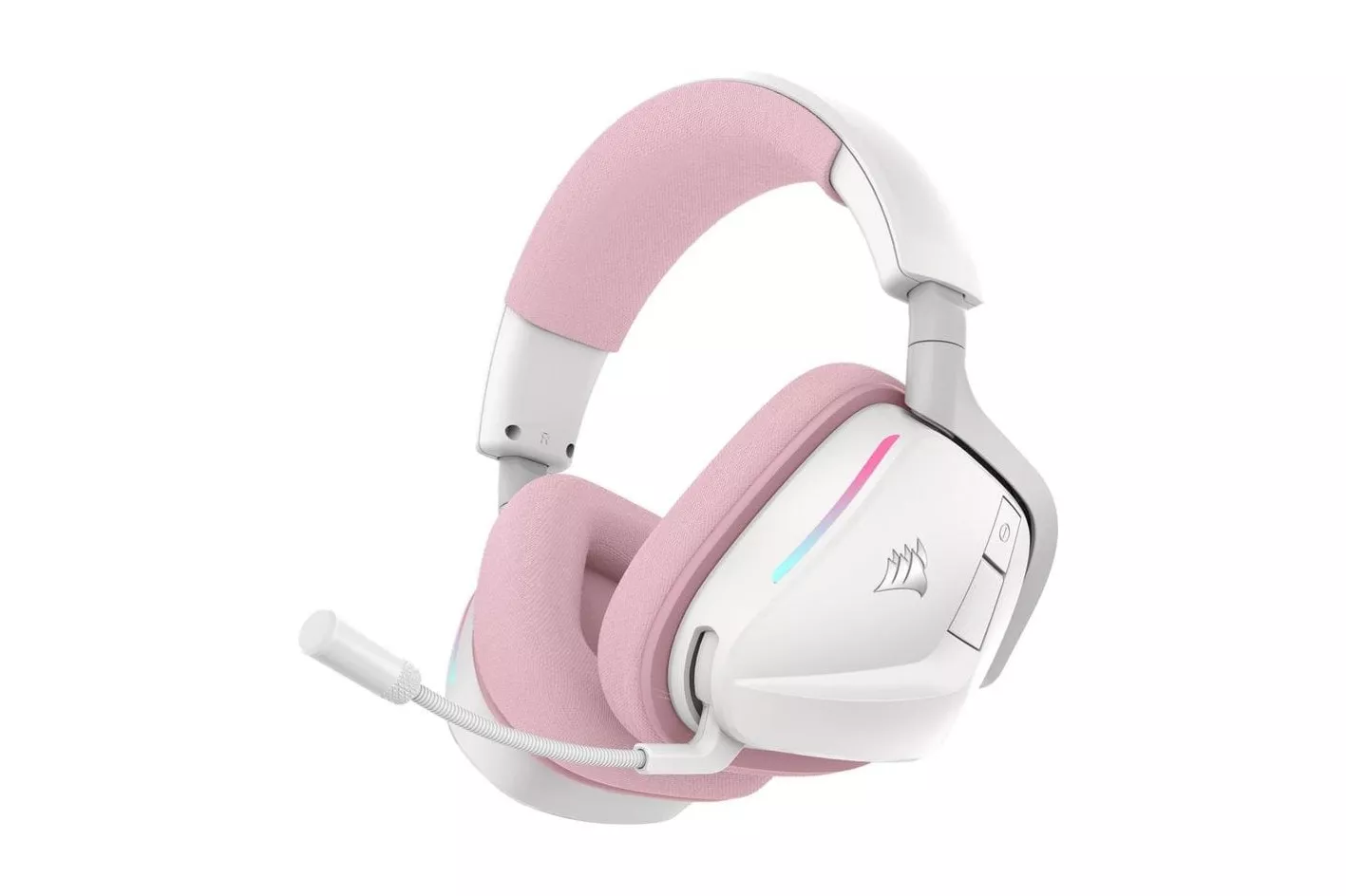 Auriculares Corsair Void V2 inal&aacute;mbricos Bluetooth gaming con Dolby Atmos, micr&oacute;fono y carga r&aacute;pida rosa