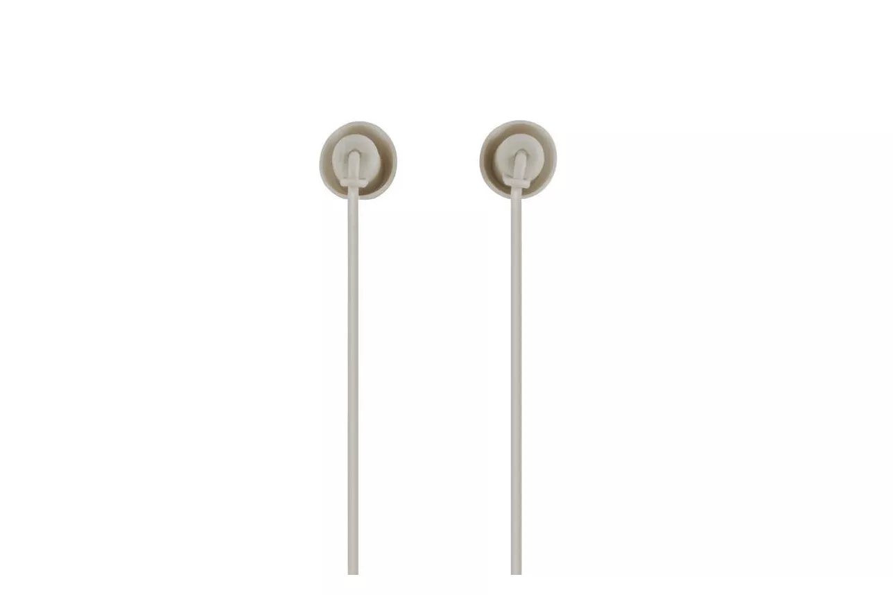 Auriculares Hama Relax con cable, control en l&iacute;nea, micr&oacute;fono y reducci&oacute;n de ruido pasiva, color arena