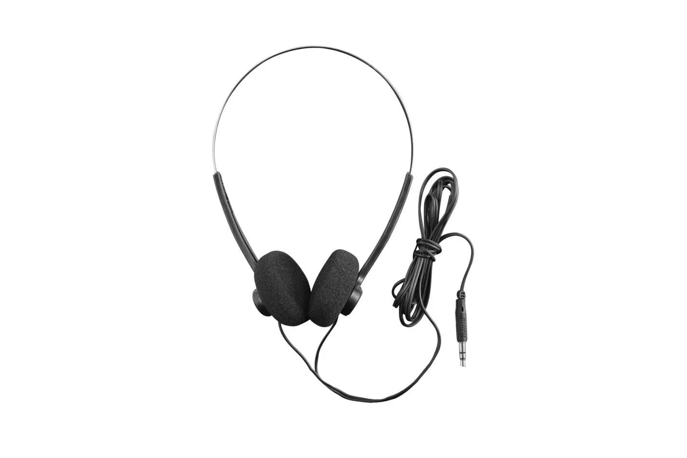 Auriculares Hama Slight II con cable Jack 3,5 mm para m&uacute;sica, diadema ajustable, color negro