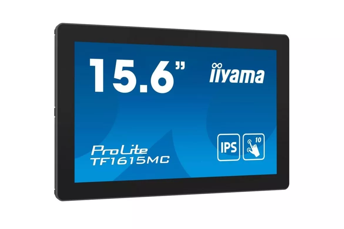 Monitor iiyama ProLite TF1615MC-B1 15,6" FullHD IPS T&aacute;ctil 25ms VESA Negro