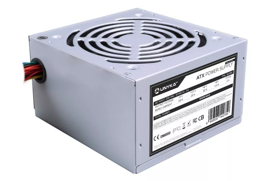 UNYKAch Fuente de Alimentación ATX 500W