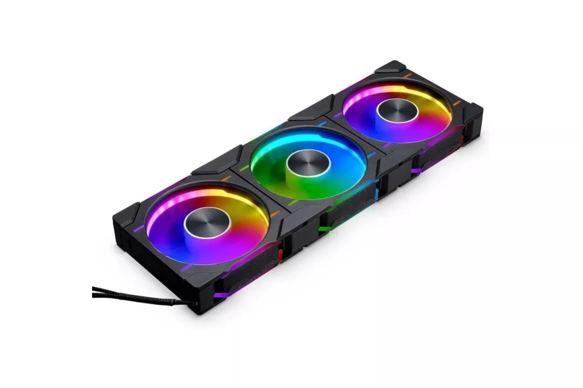 Phanteks D30 Regular Blade Kit 3 Ventiladores Suplementarios DRGB 120mm Negros