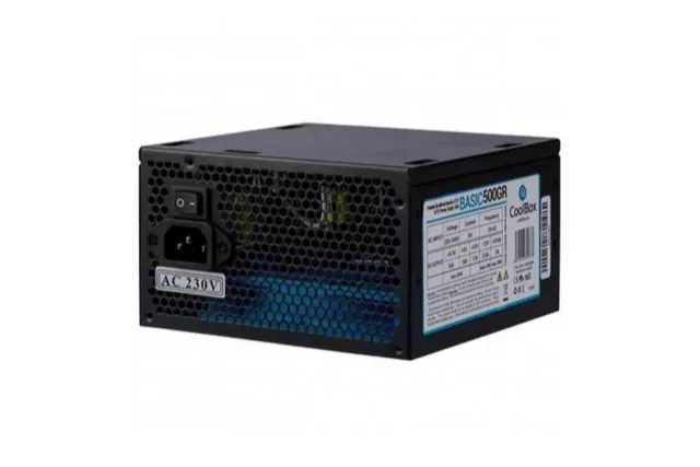 FUENTE ALIMENTACION 500W COOLBOX BASIC COO-FA500B-BKB