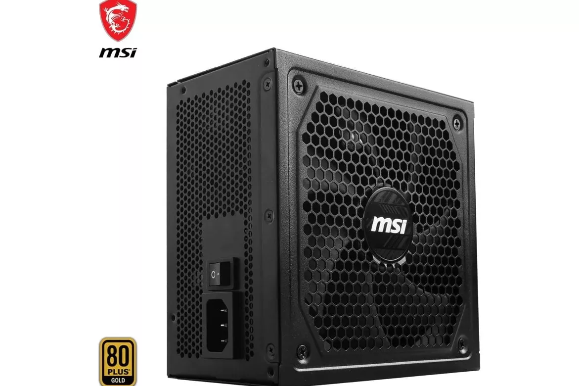 Fuente Alimentaci&oacute;n 1000W MSI MAG A1000GL PCIE5 80 PLUS Gold Fully-Modular Negro 306-7ZP9B11-CE0