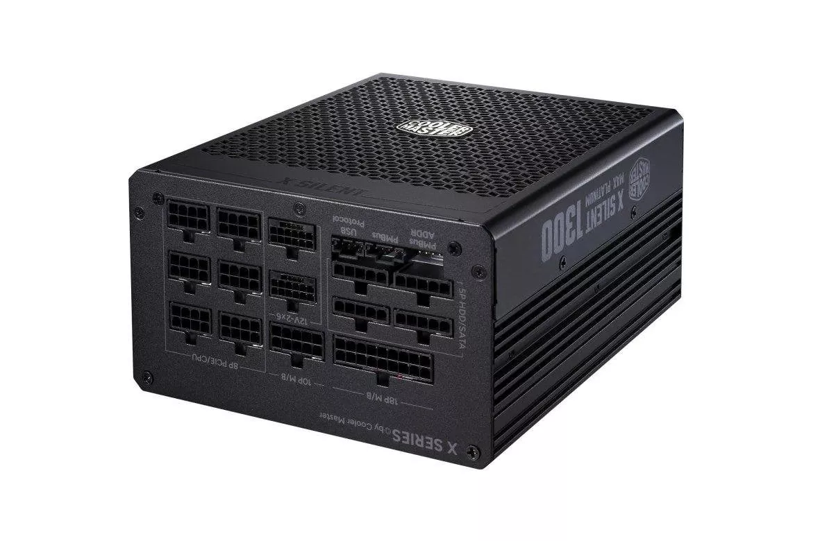 Fuente Alimentaci&oacute;n Fuente de Alimentaci&oacute;n Cooler Master X Silent MAX Platinum 1300W 80 PLUS Platinum modular