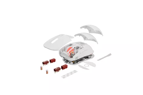 RATON GAMING GENESIS ZIRCON XIII CUSTOMIZABLE INALAMBRICO 26000 DPI BLANCO NMG-2090