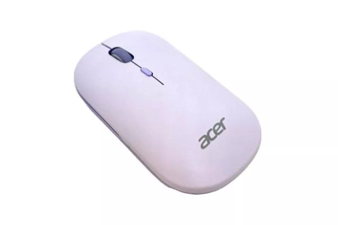 Rat&oacute;n Acer AMR130 Bluetooth 5.2 Dual 1600 DPI Lila Ergon&oacute;mico 4 Botones