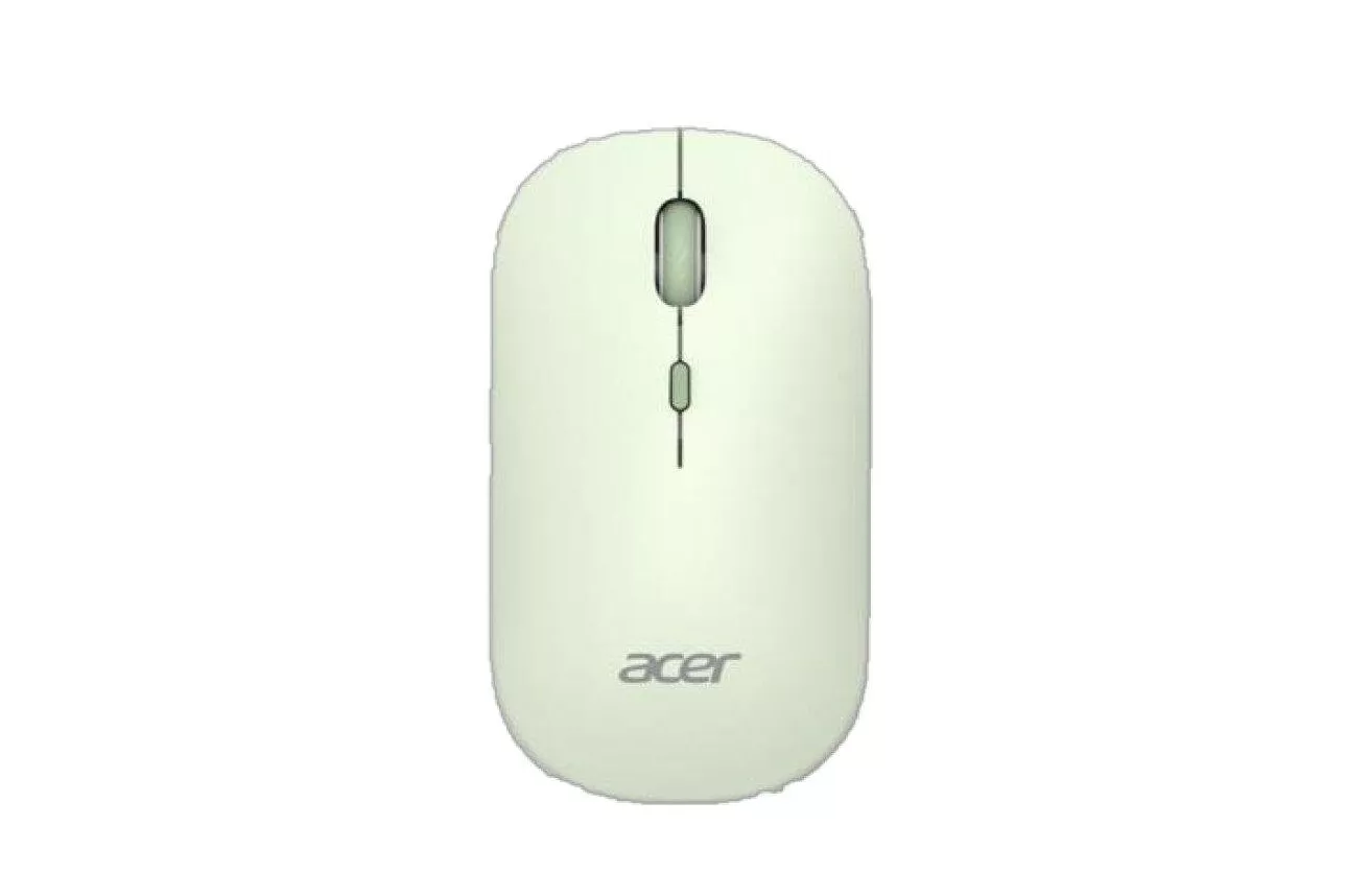 Rat&oacute;n Acer AMR130 Bluetooth 5.2 Dual 1600 DPI Verde 4 Botones Ergon&oacute;mico