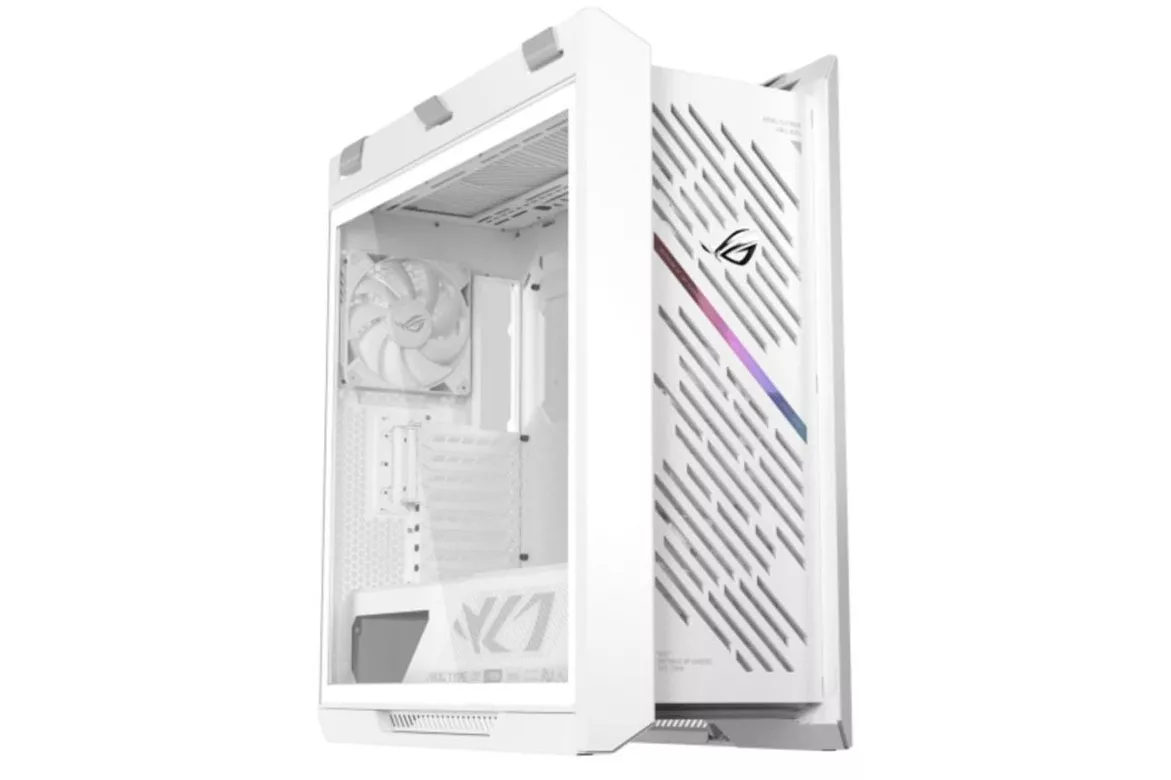 Torre PC Caja de PC Asus ROG Strix Helios II Blanco cristal templado EATX RGB