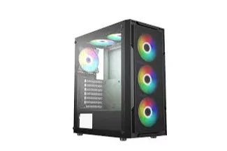 CAJA SEMITORRE NETWAY XG530 GAMING NEGRA ARGB S/F