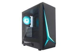 CAJA SEMITORRE/ATX COOLBOX GM450 STARLIGHT S/FUENTE USB3.0 NEGRA A-RGB C/VENTANA