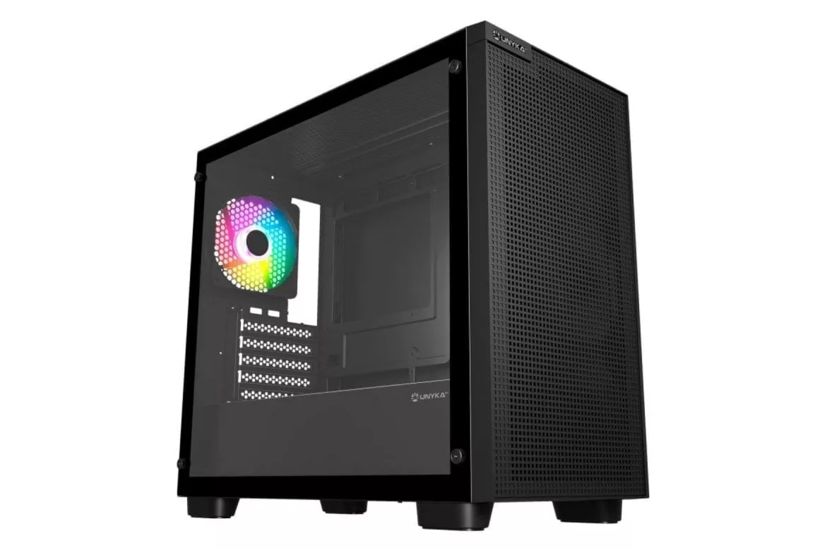 Torre PC Unykach Caja Micro Atx Revelat Mesh Edge