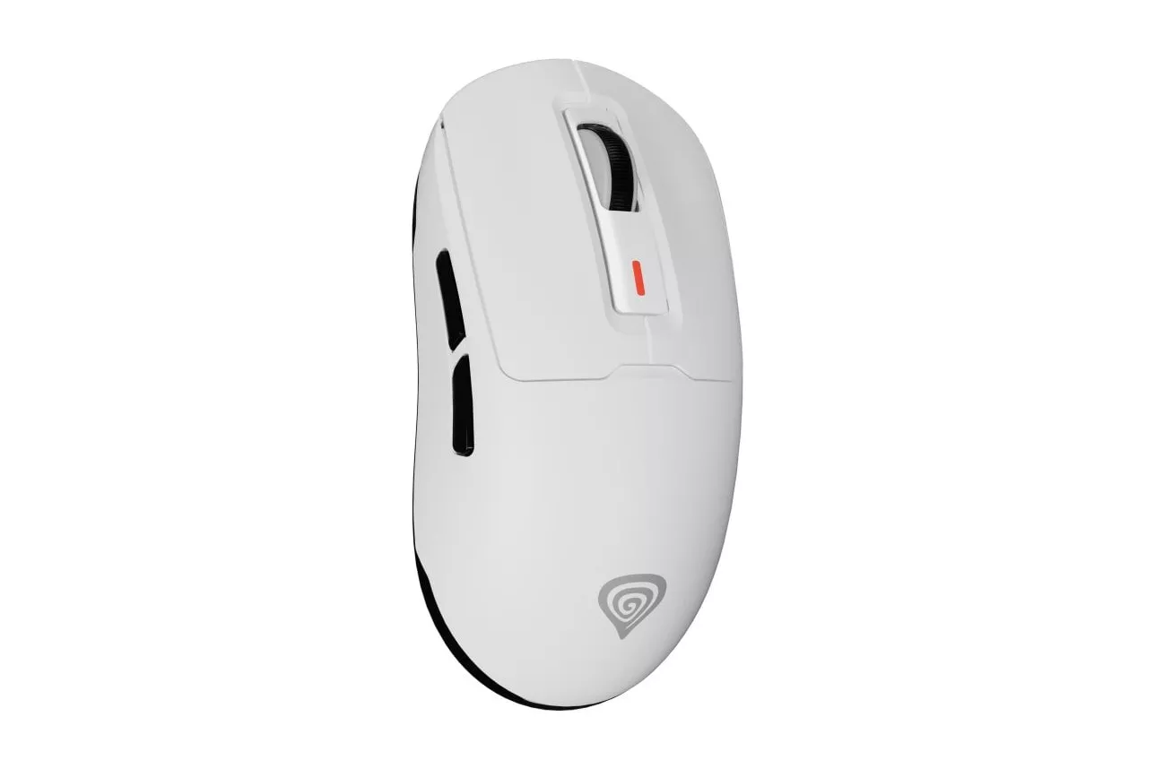 RATON GAMING GENESIS ZIRCON 660 WIRELESS/CABLE/BT 12000 DPI BLANCO ULTRALIVIANO NMG-2192