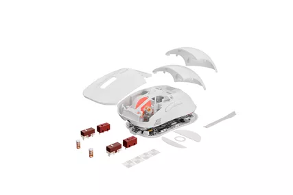 RATON GAMING GENESIS ZIRCON XIII CUSTOMIZABLE INALAMBRICO 26000 DPI BLANCO NMG-2090