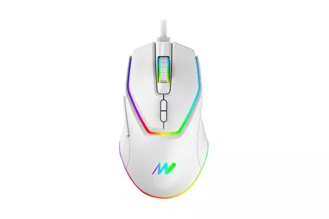 RATON NETWAY GAMING XM640 BLANCO APP-NW3699