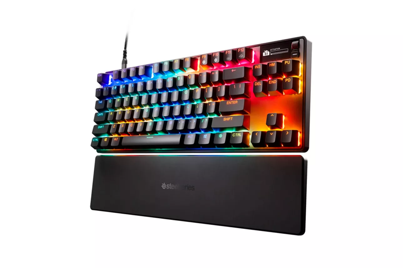 Teclado SteelSeries Apex Pro TKL Gen 3 RGB OmniPoint 3.0 Negro USA