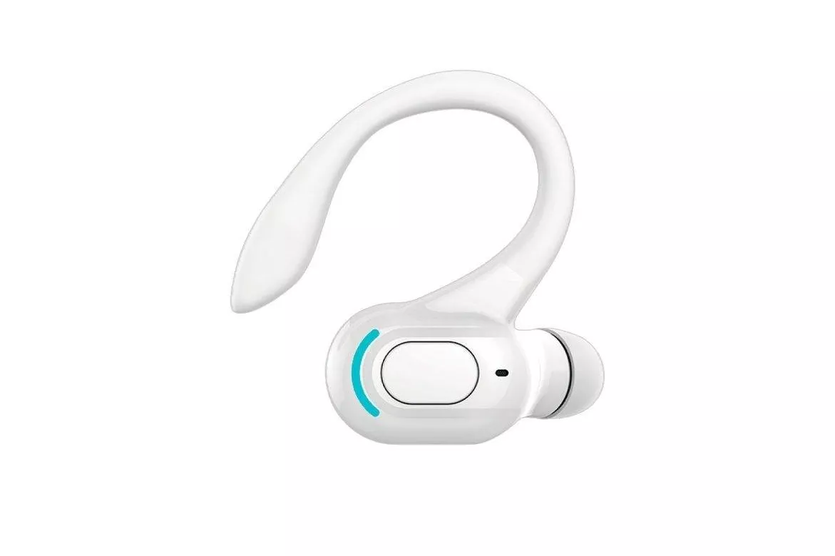 Auriculares Cool Midway inal&aacute;mbricos Bluetooth con micr&oacute;fono y bot&oacute;n de control blancos
