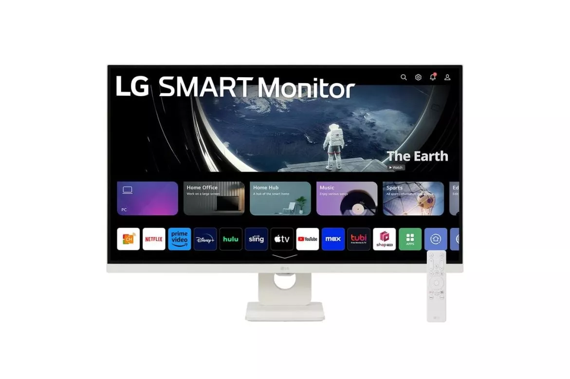 Monitor LG 32U721SA-W 31,5" UltraHD 4K 60Hz VA HDR10 Smart TV Blanco
