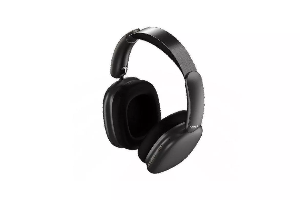 Auriculares Voss VS300 inal&aacute;mbricos Bluetooth con Cancelaci&oacute;n de Ruido, micr&oacute;fono dual y bater&iacute;a 36h negros