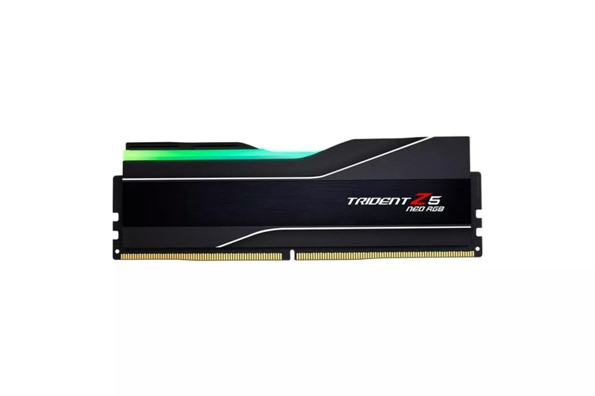 Memoria RAM G.Skill Trident Z5 Neo RGB 32GB 1x32GB DDR5 5200MHz CL40 AMD EXPO RGB Negro