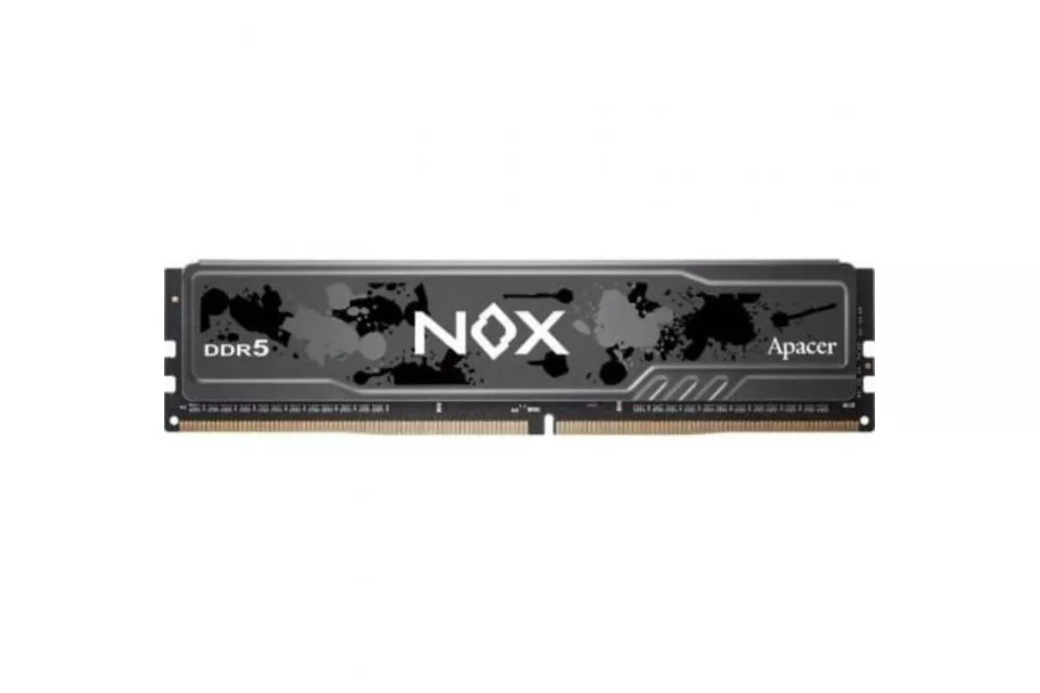 Memoria RAM Apacer NOX 16GB 1x16GB DDR5 5600MHz CL40 Intel XMP Negro