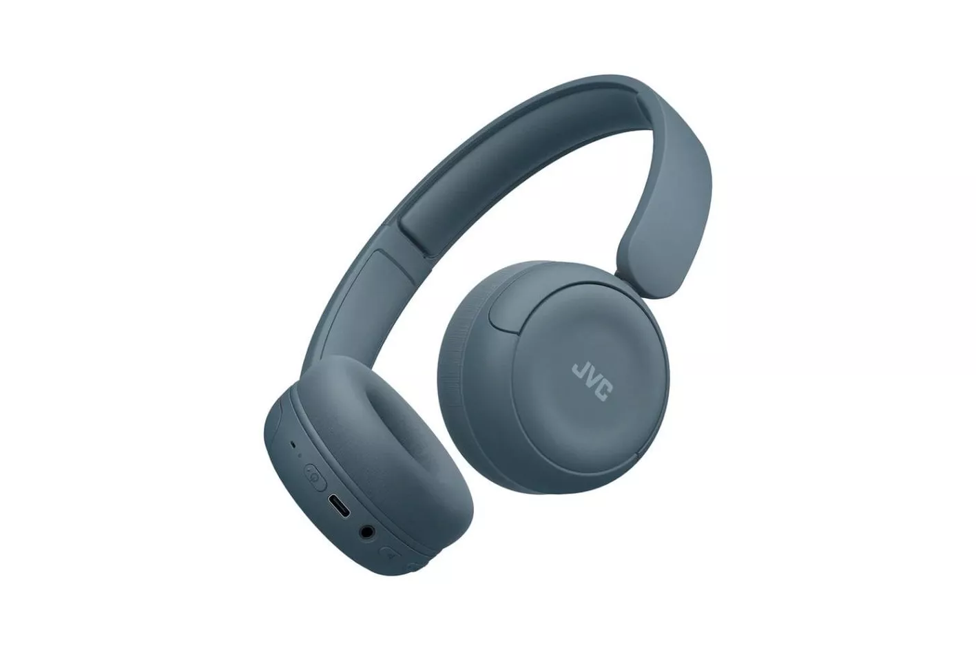 Auriculares JVC HA-S59W inal&aacute;mbricos y con cable Bluetooth para m&uacute;sica y uso diario azul