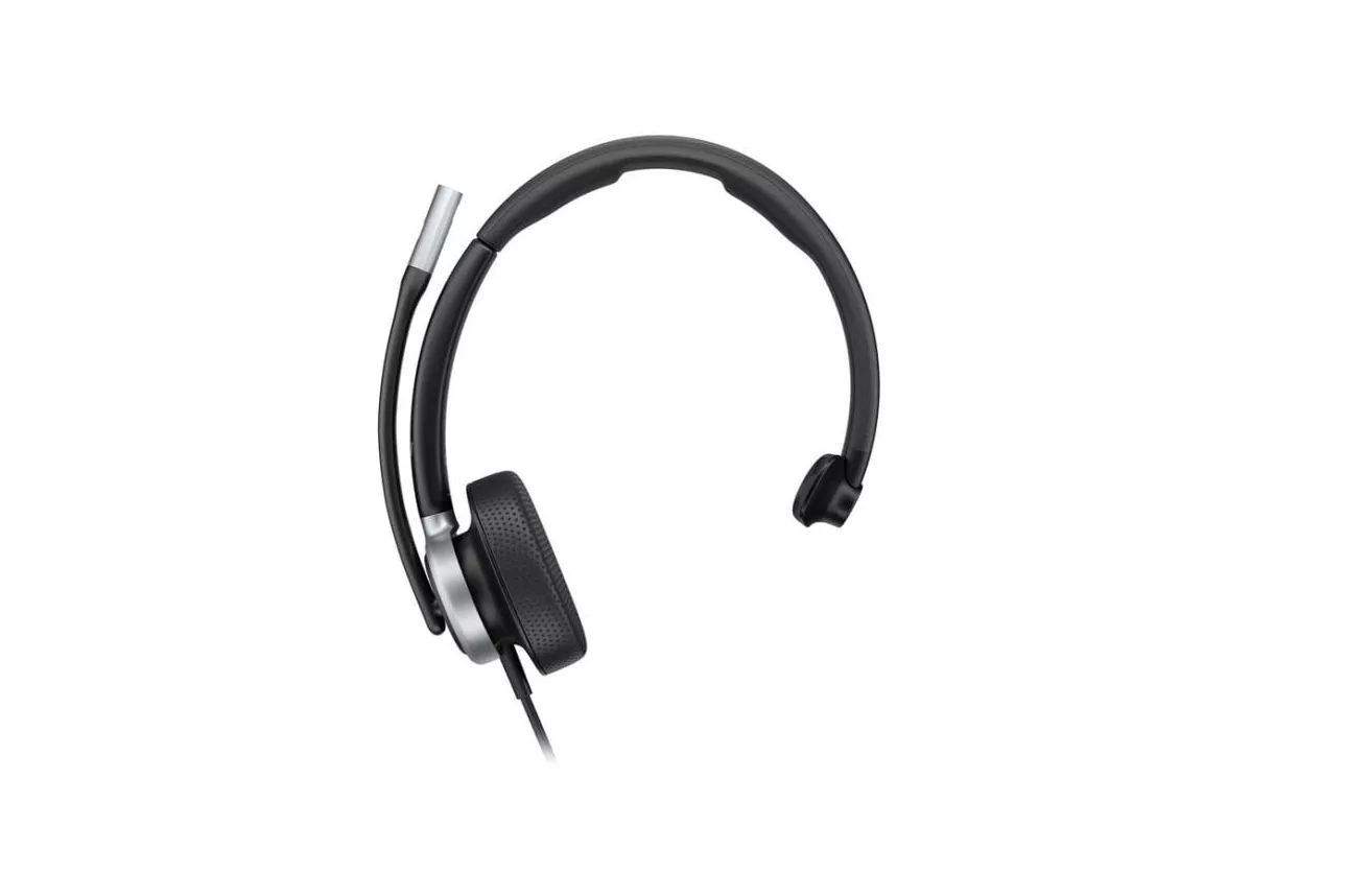 Auriculares Poly Mission 615 con cable USB-A/USB-C, Cancelaci&oacute;n de Ruido, Micr&oacute;fono, uso oficina, negros