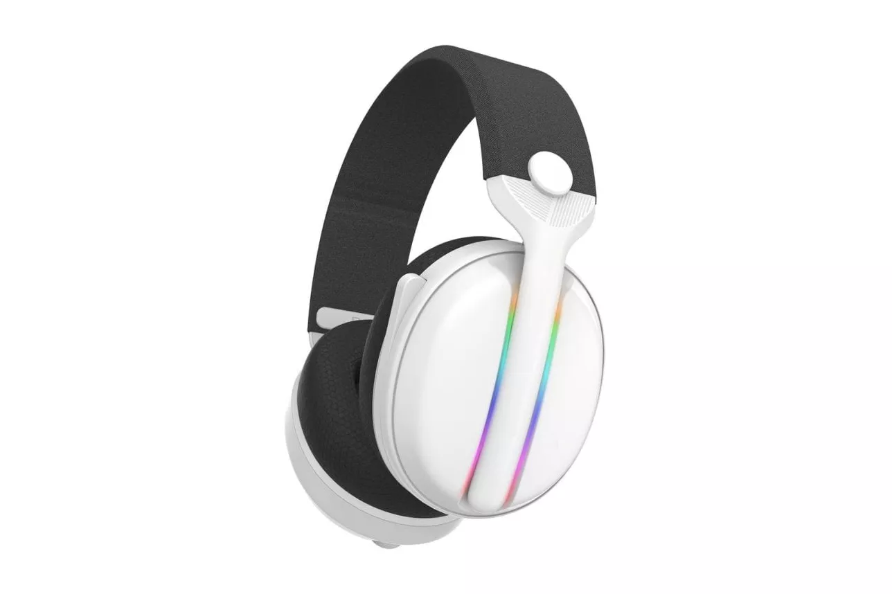 Auriculares Subsonic SA5717-2 inal&aacute;mbricos y con cable Bluetooth Gaming RGB Virtual 7.1 blancos